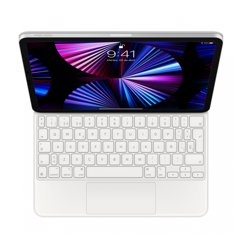 slogan kijk in noodzaak Apple MJQJ3Y/A toetsenbord voor mobiel apparaat Wit QWERTY Spaans | Switch  Shop
